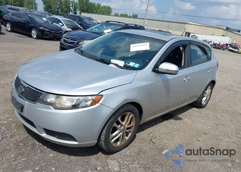 2012 Kia Forte Ex из США, поврежденный, VIN KNAFU5A22C5480221
